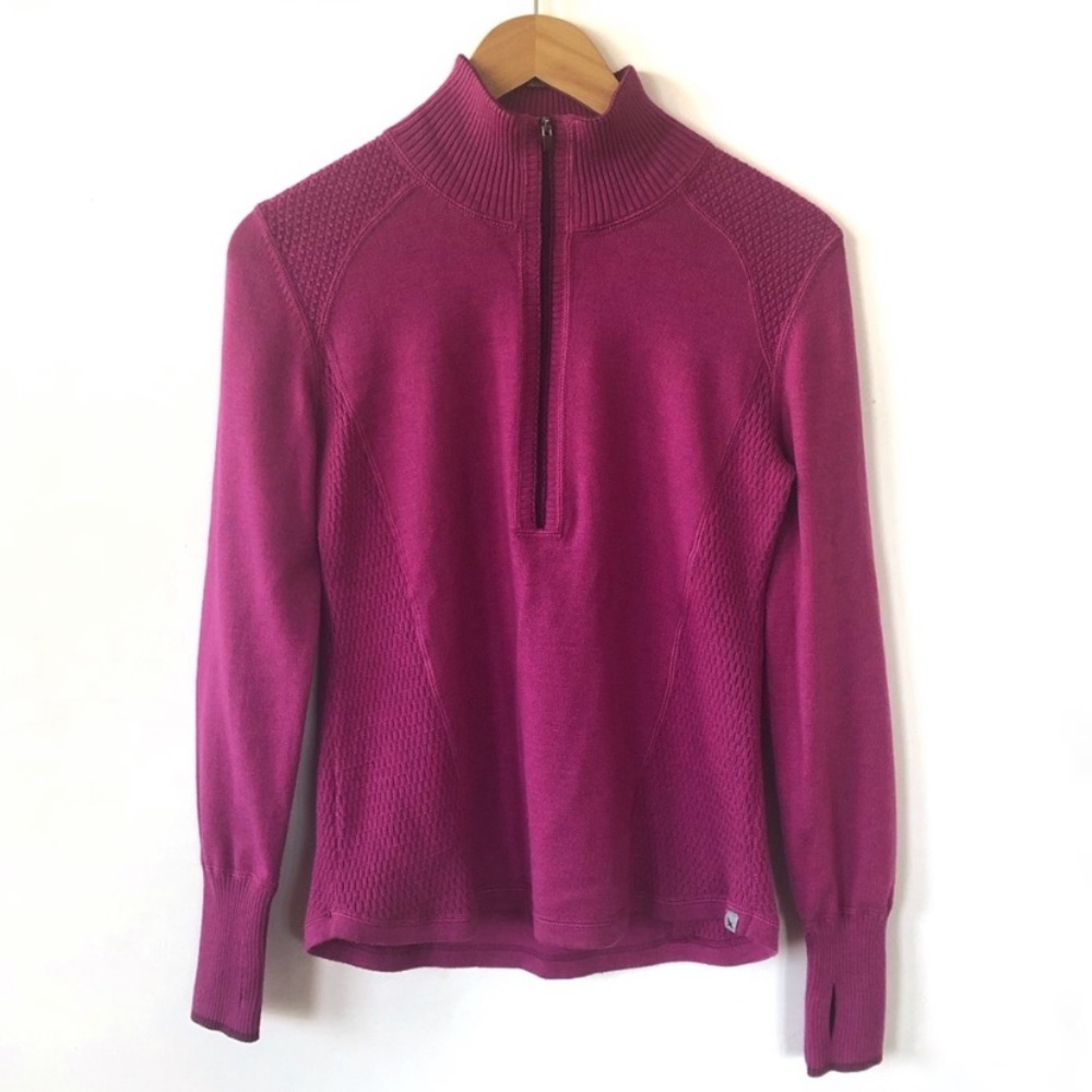Eddie Bauer half zip sweater